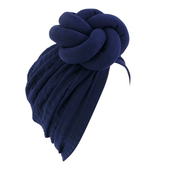 Blue Headband for Women Cancer Head Scarf Hat Cap Hair Scarf Turban Head Wrap Turban Hats Headwear