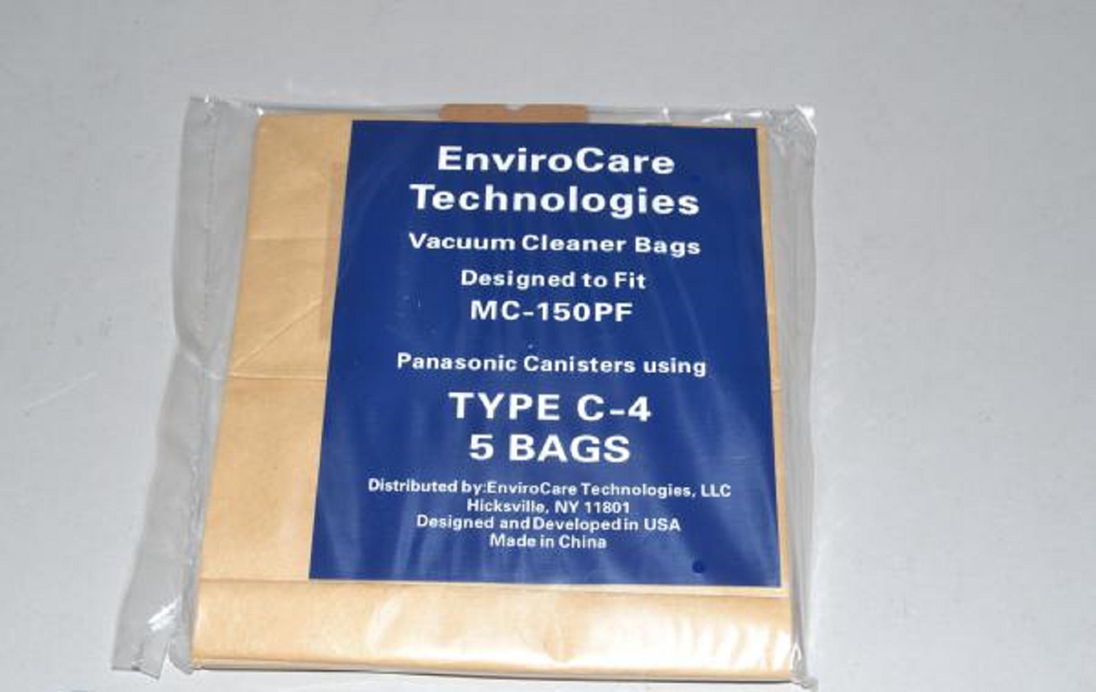 Style C-4 1 Pack EnviroCare Replacement Vacuum Bag For MC-150PF 