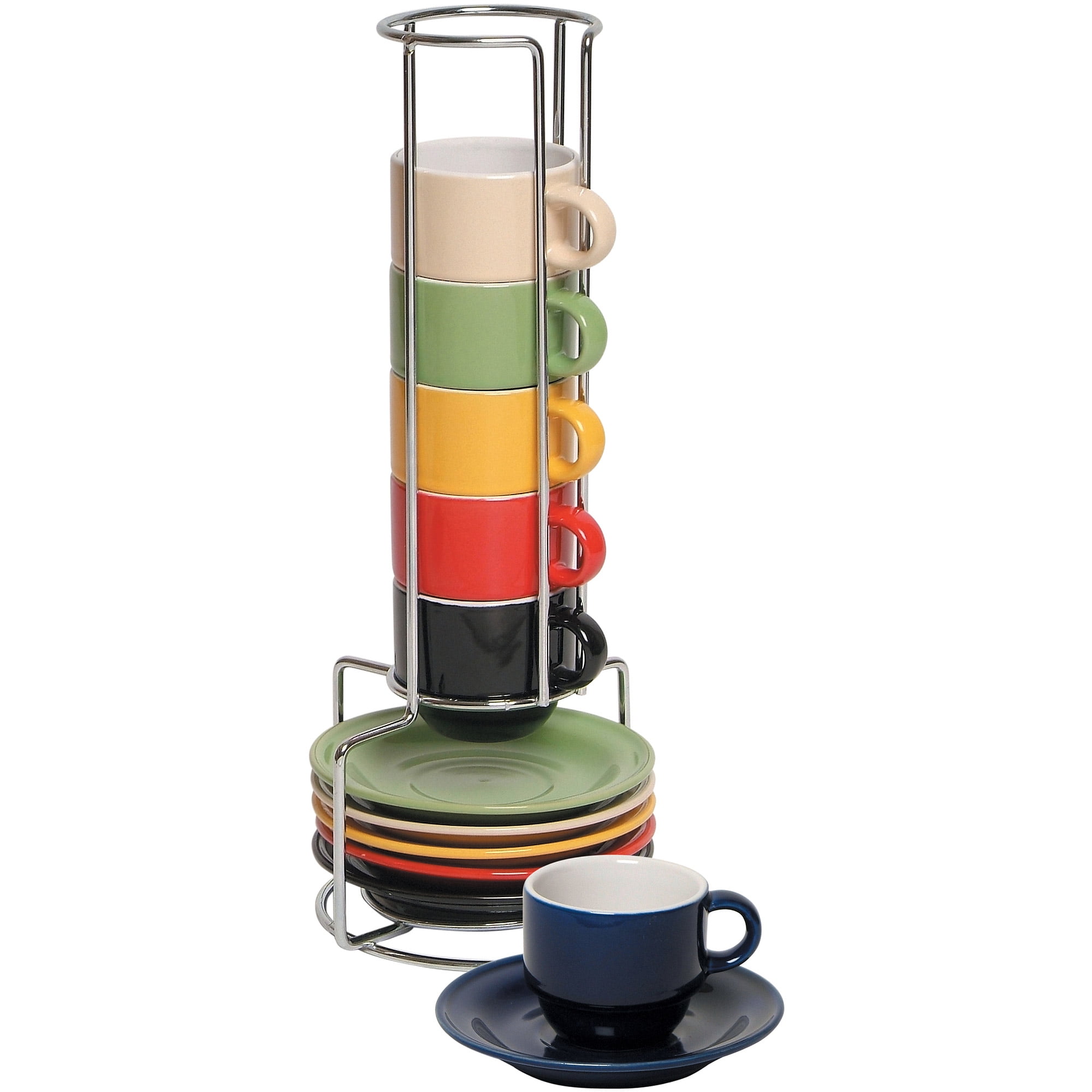 Bonjour Coffee Piece Insulated Glass Latte Cup Set Walmartcom - bonjour coffee piece insulated glass latte cup set walmartcom -