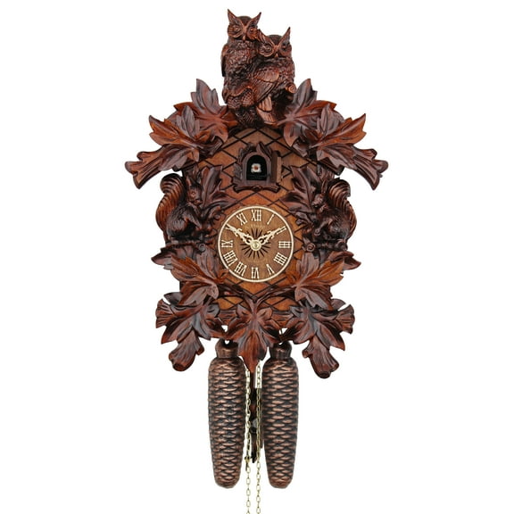 HerrZeit by Adolf Herr Cuckoo Clock - Forest Animals  handshingled