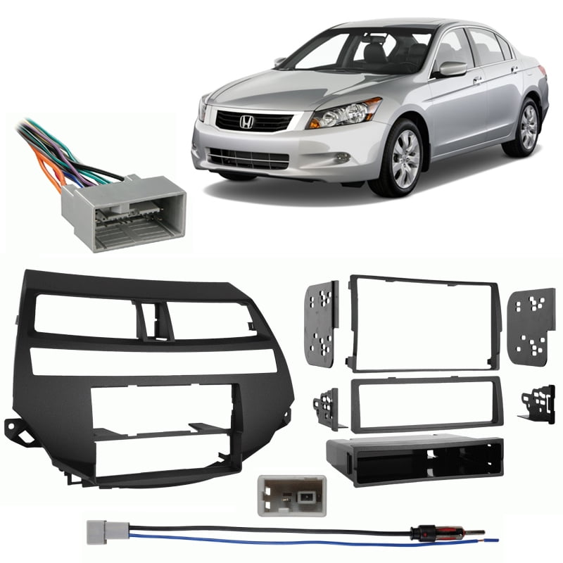 Fits Honda Accord 08-12 Non NAV w/ Climate Controls Harness Radio Dash