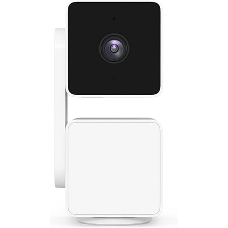 Restored Wyze Cam Pan v3 Indoor/Outdoor IP65-Rated 1080p Pan/Tilt/Zoom Wi-Fi Smart Home Security Camera with Color Night Vision, 2-Way Audio, Compatible with Alexa & Google Assistant, White [Refurbished]