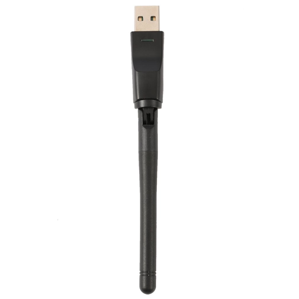 Wireless WiFi Network Adapter 150M USB Network Card for Pc Laptop WiFi Receiver External Wi-Fi Dongle Antenna Black