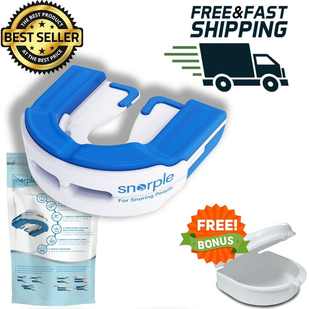 SNORPLE Anti Snoring Hybrid Oral Appliance Mouthpiece Stop Snoring