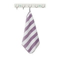 thumbnail image 4 of Dish Cloths Microfiber Stripe Dish Towels for Kitchen Super Absorbent Tea Hand Towels Soft Reusable Dish Rags for Cleaning Drying Washing Dishes 1 Pack 12x12 Inch Purple, 4 of 5