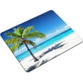 thumbnail image 6 of Beach Themed Gaming Mouse Pad 9.8''''x7.9'''' with Stitched Edge, Summer Mousepad Gaming Accessories Office Mousepad for Computer Laptop (Beach Palm Trees), 6 of 6