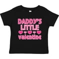 thumbnail image 3 of Inktastic Daddys Little Valentine Girls Toddler T-Shirt, 3 of 5