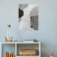 thumbnail image 3 of AVOI Unframe Black and White Gray Modern Abstract Canvas Wall Art, Contemporary Large Paintings Artwork for Walls, Minimalist Prints Pictures for Hallway Bedroom Kitchen Wall Decor 24x36, 3 of 6
