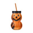 thumbnail image 2 of Vaso Vidrio Calabazas Prichos Halloween Varios Modelos 1 Pieza, 2 of 4