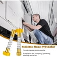 thumbnail image 4 of Flexible Hose Protector Coiled Spring Extension Yellow 3 Piece, 4 of 6