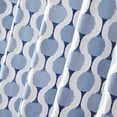 thumbnail image 5 of Mainstays Allister Blue Fabric Shower Curtain, 72 in x 72 in, 5 of 8
