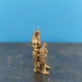 thumbnail image 6 of Brass Statue of Shennong Emperor Yan Fuxi Human King Three Sovereigns Chinese Mythology Cultural Figurine Decoration, 6 of 11