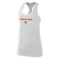 thumbnail image 2 of Women's Nike  Gray Clemson Tigers Game Time Tank Top, 2 of 3