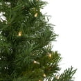 thumbnail image 2 of Northlight Pre-Lit Medium Royal Pine Artificial Christmas Tree - 2' - Clear Lights, 2 of 6