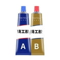 thumbnail image 1 of SharkTRUE Industrial Metal Repair Paste Glue Heat ResistanceCold Weld Adhesive A&B Geus, 1 of 8