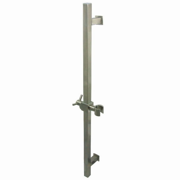 Kingston Brass K8241M8 Standard Mount Shower Scape 22" Brass Shower Slide Bar, Brushed Nickel