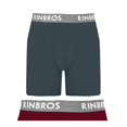 thumbnail image 3 of Boxer Rinbros para Hombre, Regular Algodón Stretch Multicolor Talla GD 2 Piezas, 3 of 4