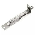 thumbnail image 5 of Flush Bolt 4-Inch Stainless Steel Security Door Guard Lever Latch(Silver), 5 of 8