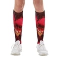 thumbnail image 7 of Hazbin Hotel Compression Socks Support Knee High Socks For Running Hiking Athletic Nursing, 7 of 7