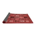 thumbnail image 2 of Ahgly Company Indoor Round Oriental Red Modern Area Rugs, 4' Round, 2 of 4