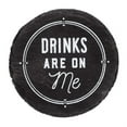 thumbnail image 2 of Tabletop Happy Hour Coaster Set Slate Alcohol Bar Cb176167, 2 of 5