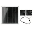 thumbnail image 2 of Ventilador de Ventilación solar ANGGREK 20W12V Portátil Para Actividades Al Aire libre, 2 of 7