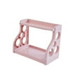 thumbnail image 2 of Countertop Shelf Organizer, Kitchen Counter Shelf Stable Structure Plastic  for Office Pink, 2 of 8