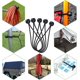 thumbnail image 4 of 10 piezas de clips para lona de carpa y 10 piezas de cuerda elástica para carpa, clip para lona, clip para carpa, abrazadera para carpa, tensor de goma, expansor de tensor de lona con bola, 4 of 5