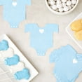 thumbnail image 2 of Baby Shower Pajama Theme Napkins (Blue, 50-Pack), 2 of 7