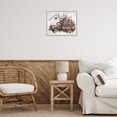 thumbnail image 4 of Stupell Industries Cottage Burgundy Flowers Truck Gray Framed Giclee Art, 20 x 16, by Lettered and Lined, 4 of 8