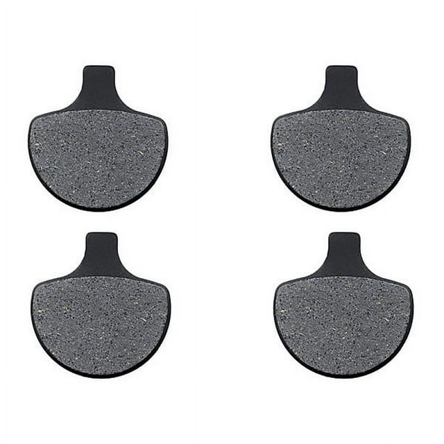 KMG Front Brake Pads Compatible with 1984-1986 Harley Dyna FX FXE FXEF FXWG FXS - Non-Metallic Organic NAO Brake Pads Set
