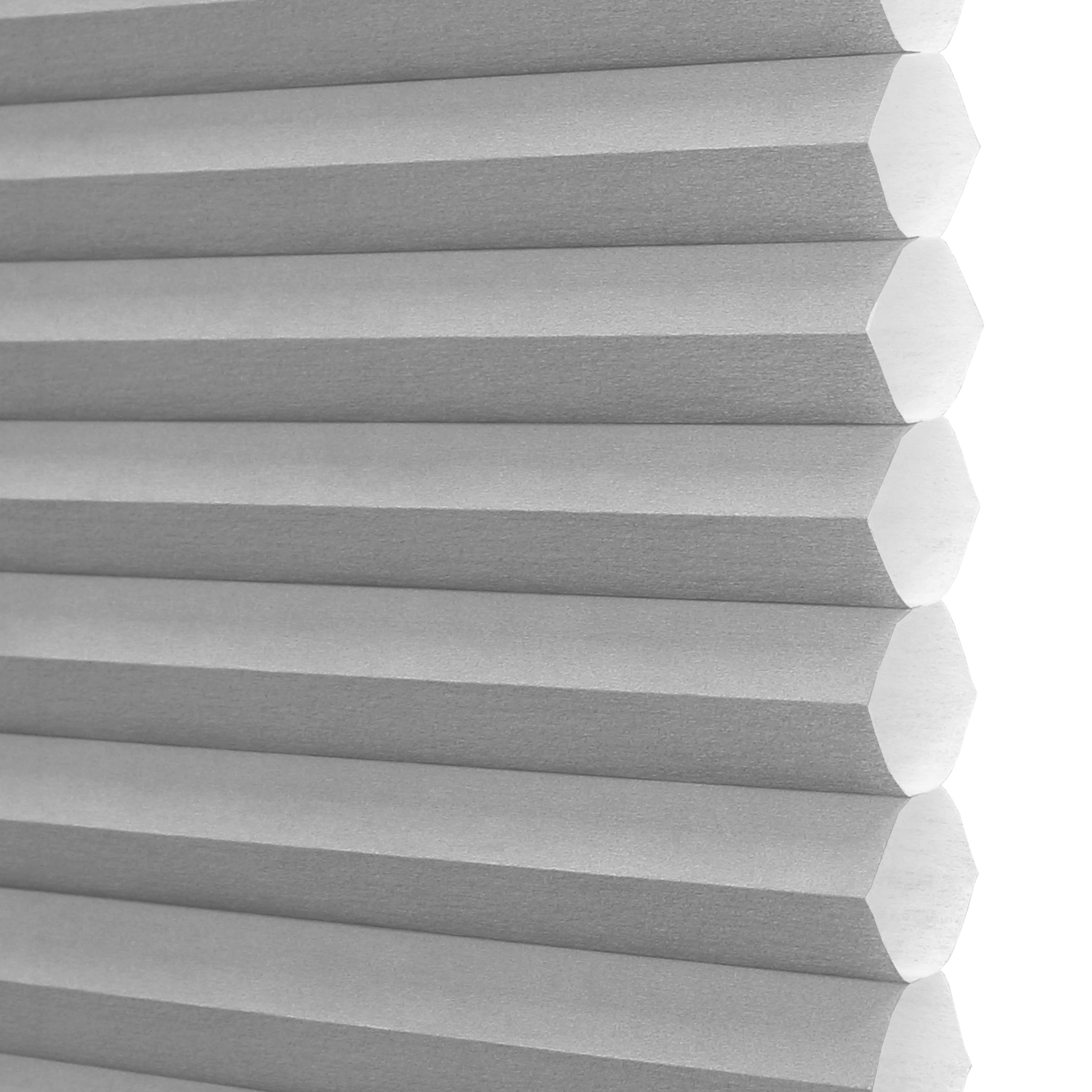 Lumi Light Filtering Cordless Cellular POSH Shades, Gray, 22" x72"