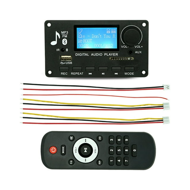 MesaSe Carte Mémoire MP3 Décodeurs Numériques Sans Fil LCD Module Audio Haut-Parleur Décodage Externe Électronique