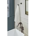 thumbnail image 2 of Amerock Highland Ridge Oil-Rubbed Bronze Single Prong Robe Hook, 2 of 9