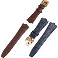 thumbnail image 2 of Genuine Leather Watch Strap Fit For Vacheron Constantin 4500V 5500V P47040 Raised Moth Cowhide Watchband Accessories 25.8mm Wristband, 2 of 4