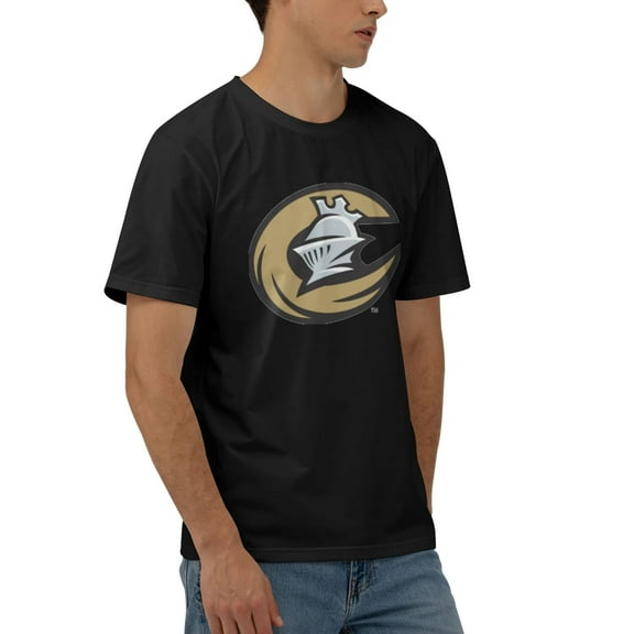 Charlotte Knights Logo Men'S 170g Combed Cotton Short Sleeve T-Shirt