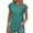 Fall Clothes Green, variant on Womens Side Slit T-Shirts, Short Sleeve Shirts for Women Summer Casual Loose Fit Solid Color Athletic Crewneck Tees Basic Tops