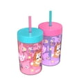 thumbnail image 2 of Zak Designs 2 Pack 16oz Tumbler Bluey Purple/Pink, 2 of 6