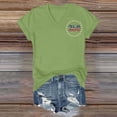 thumbnail image 5 of MEICHEN 250th Anniversary USA Shirt for Women 1776 Patriotic American Flag V Neck T Shirt July 4th Graphic Tee Features:, 5 of 8