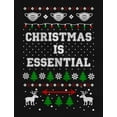 thumbnail image 2 of Tstars Mens Christmas Is Essential Funny Humor Quarantine 2020 Ugly Christmas Sweatshirt, 2 of 5