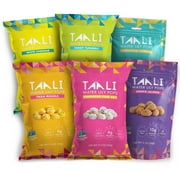 Taali Sweet & Savory Gluten-Free Popped Water Lily Seeds Snacks Variety Pack, 6 Count