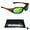 Orange Mirror Green, variant on Motorcycle Sunglasses Foam Padded PETITE Women, Girls and Boys.