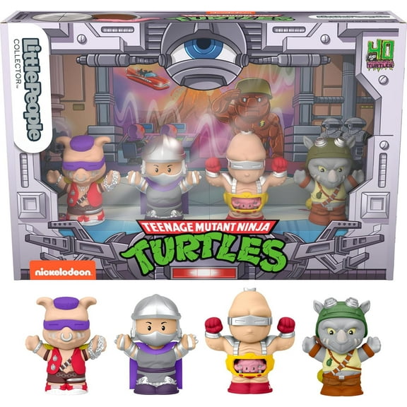Fisher-Price Teenage Mutant Ninja Turtles 2024 Figures Little People New w Box