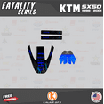 thumbnail image 4 of Kalair GFX Graphics Kit for Ktm 50SX MINI SX50 (1998-2001) Fatality Series, 4 of 5