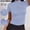 Sky Blue, variant on Top-kevin Women'S Athletic Top, Short-Sleeve Fitness Shirt with a Half-Zip Design, Mesh Back, Suitable for Running, Cycling, Gym Workouts, And Yoga