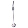 thumbnail image 1 of De Paja Acero Inoxidable Pulido Bombilla Curvada Gris, 1 of 9