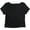 black, variant on Womens Ribbed Corset Tee Embellished T-Shirt, Black, Juniors, X-Large
