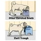 thumbnail image 2 of Recipiente para pelusas Slow Feeder para perros y gatos, color gris elevado, 2 of 3
