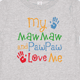 thumbnail image 4 of Inktastic Mawmaw and Pawpaw Love Me Boys or Girls Baby T-Shirt, 4 of 5