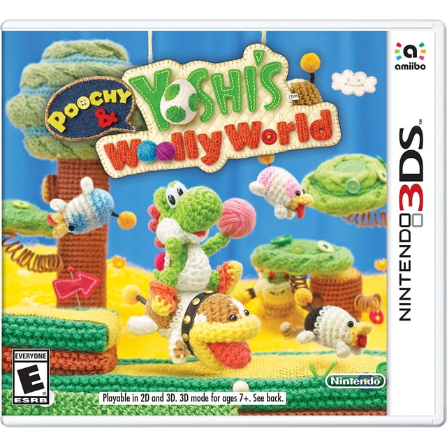 SW Poochy & Yoshi Woolly World - Nintendo 3DS - Nuevo Nintendo Standard